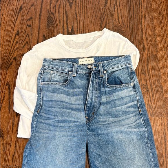 SLVRLAKE Denim Jeans Charlotte Tucson Size 26 - Picture 2 of 5